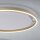 Lampe de plafonnier LED à intensité variable Ø58,5 cm 3650 lm en laiton