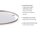 Lampe de plafonnier LED dimmable aluminium Ø58,5 cm 3650 lm 28 W