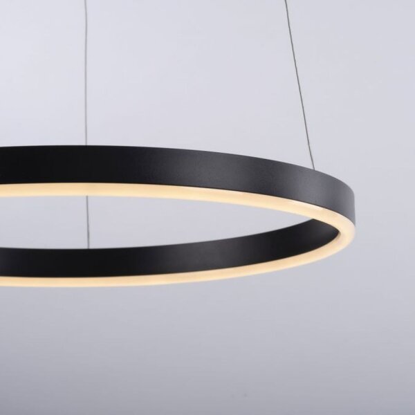 Lampe LED à intensité variable Anthracite Métal Ø39,3 cm 20 W
