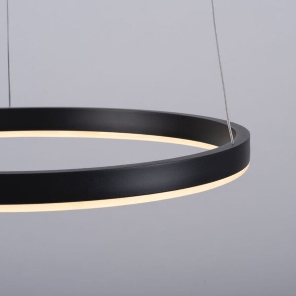 Lampe LED à intensité variable Anthracite Métal Ø39,3 cm 20 W