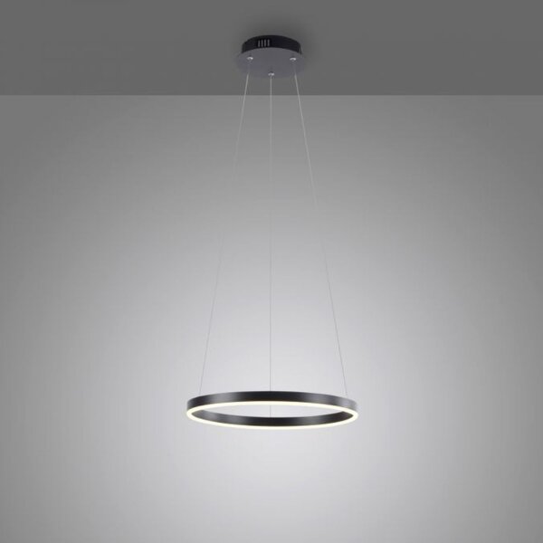 Lampe LED à intensité variable Anthracite Métal Ø39,3 cm 20 W