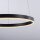Lampe LED à intensité variable Anthracite Métal Ø39,3 cm 20 W