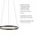 Lampe LED à intensité variable Anthracite Métal Ø39,3 cm 20 W