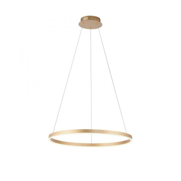 Suspension LED à intensité variable Ø58,5 cm 3000 K en laiton