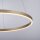 Suspension LED à intensité variable Ø58,5 cm 3000 K en laiton