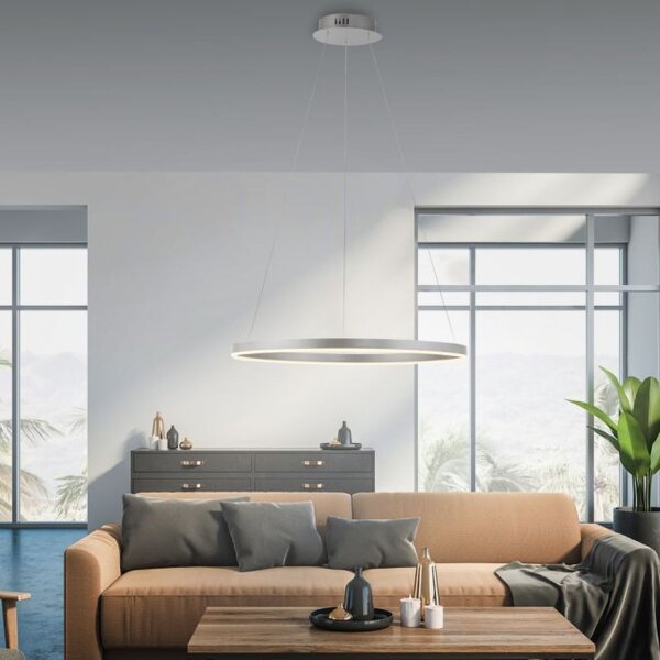 Suspension LED à intensité variable en aluminium Ø58,5 cm 3000 K