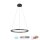 Suspension LED à intensité variable Noir Ø58,5 cm 3000 K 28 W