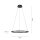 Suspension LED à intensité variable Noir Ø58,5 cm 3000 K 28 W