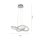 Suspension LED à intensité variable en aluminium 3000 K L:57 cm