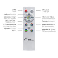 Lampe de plafonnier LED Rainbow RGB Dimmer Ø45 cm...
