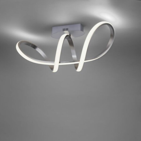 Lampe de plafonnier LED à intensité variable en aluminium 3000 K blanc chaud