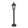 Lampe de jardin noir aluminium ext&eacute;rieur rustique