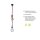 Suspension vintage E27 jusquà 15 W Ø10 cm rond corde tau