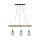 Suspensions E27 90 cm Noir Naturel Vintage