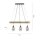 Suspensions E27 90 cm Noir Naturel Vintage