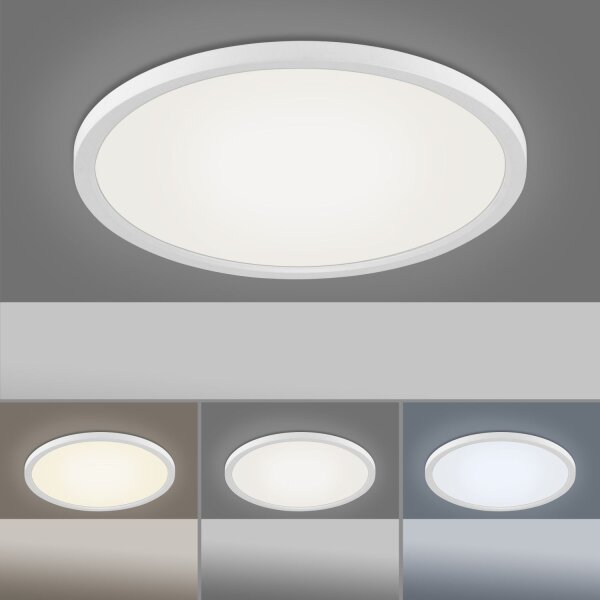 Lampe de plafonnier ronde LED dimmable Ø40 cm 20 W Télécommande