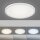 Lampe de plafonnier ronde LED dimmable Ø40 cm 20 W Télécommande