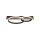 Lampe de plafonnier LED Bois Métal Naturel Noir 53 cm 3200 lm