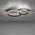 Lampe de plafonnier LED Bois Métal Naturel Noir 53 cm 3200 lm