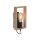 Applique avec interrupteur Bois Métal H:25 cm E27 Rétro