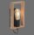 Applique avec interrupteur Bois Métal H:25 cm E27 Rétro