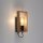 Applique avec interrupteur Bois Métal H:25 cm E27 Rétro