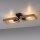 Lampe de plafonnier naturelle Rétro Bois Métal L:57 cm E27