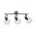 Spot de plafond réglable bois métal 83 cm E27 Vintage