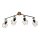 Spot mobile de plafond bois métal 110 cm E27 Vintage