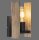Applique décorative Vintage bois métal E27 H:25 cm