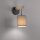 Applique confortable Abat-jour en tissu Bois H:29,5 cm E27
