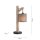 Lampe de table confortable Abat-jour en tissu Bois H:52,5 cm