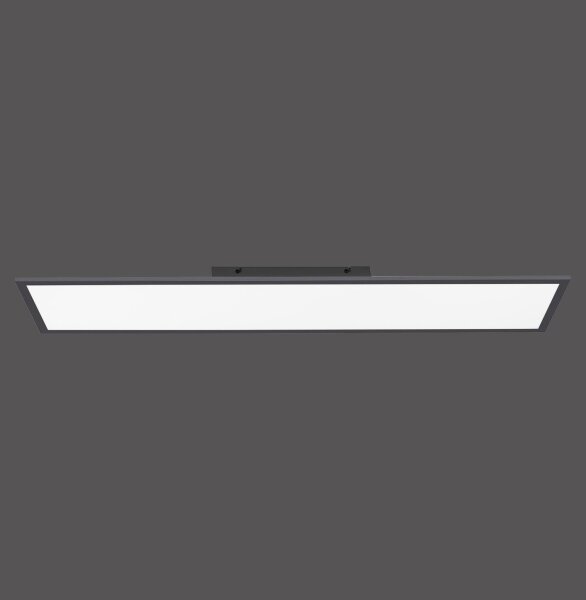 Plafonnier LED avec télécommande et variateur 26 W 100 cm