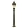Lampe dall&eacute;e rustique AMY 116,5cm de haut en bronze
