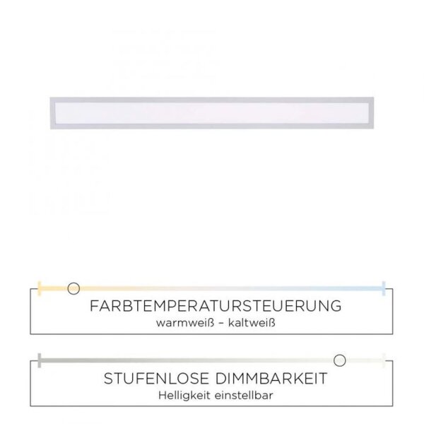 Lampe de plafonnier LED avec télécommande Dimmer 2900 lm Moderne