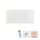 Lampe de plafonnier LED à intensité variable chauffage infrarouge L:120 cm 43 W