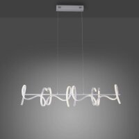 Suspension LED dimmable blanc 10 W 1330 lm L:99 cm