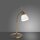 Lampe de table LED flexible en verre laiton antique à intensité variable