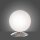 Lampe de table LED en acier Boule en verre 3 W 3000 K intensité lumineuse variable