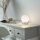 Lampe de table LED en acier Boule en verre 3 W 3000 K intensité lumineuse variable