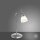 Lampe de table LED flexible en acier verre 3000 K dimmable