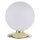 Lampe de table LED en laiton Abat-jour en verre 3000 K dimmable