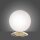 Lampe de table LED en laiton Abat-jour en verre 3000 K dimmable