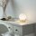 Lampe de table LED en laiton Abat-jour en verre 3000 K dimmable
