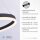Suspension LED Anthracite dimmable 3000 K Ø60 cm Anneau