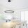 Suspension LED Anthracite dimmable 3000 K Ø60 cm Anneau