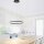 Lampe LED suspendue anthracite blanc chaud 3000 K Ø40 cm Anneau
