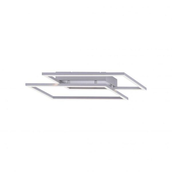 Lampe de plafonnier LED à intensité variable L:53 cm Memory 24 W en acier