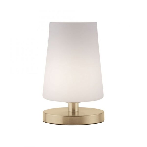 Lampe de table à faible éblouissement dimmable Touch verre G9 inclus