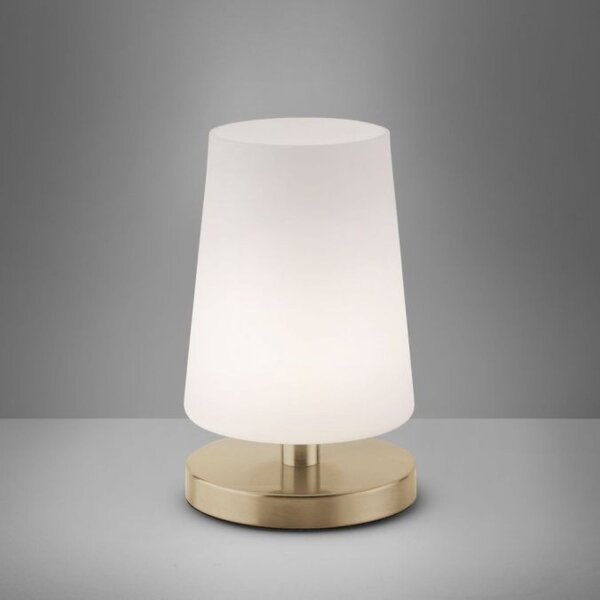 Lampe de table à faible éblouissement dimmable Touch verre G9 inclus